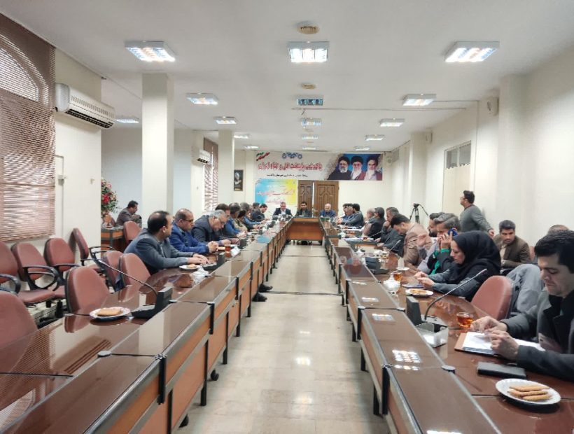 اولین جلسه قرارگاه آب و محیط زیست شهرستان پاکدشت